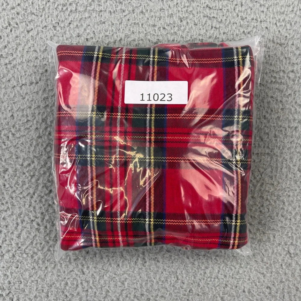 Vintage Polo Ralph Lauren Polo Shirt Mens XL Red Plaid Tartan Short Sleeve USA
